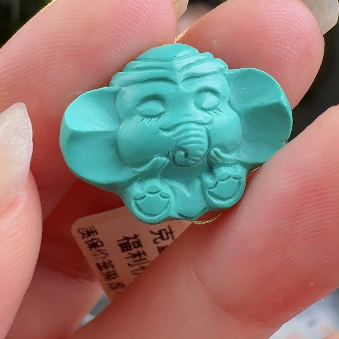 绿松石珠宝奇石未镶嵌