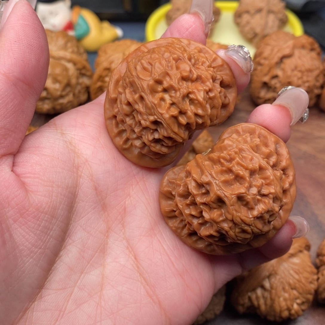 文玩核桃把件?****）全品宫灯42