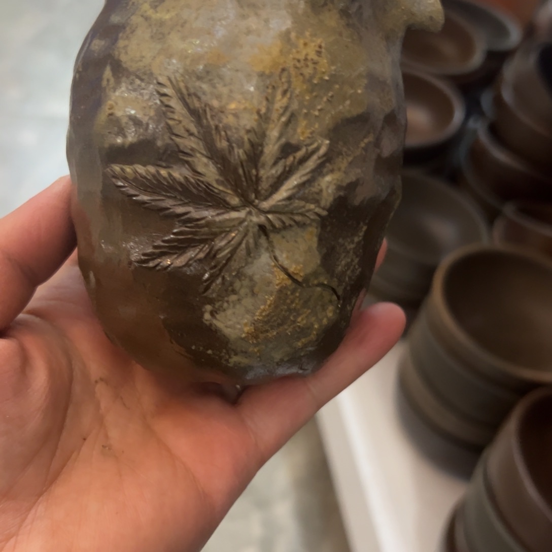 贵台龙窑柴烧茶壶82