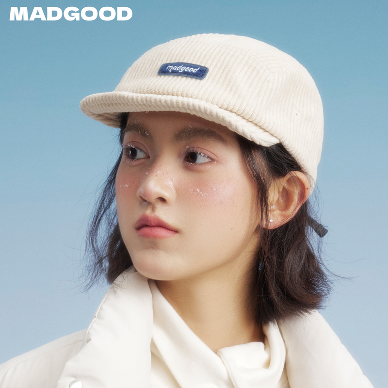 【配饰】madgood马得工地日系百搭灯芯绒软顶鸭舌帽MDGDPSMZ13656