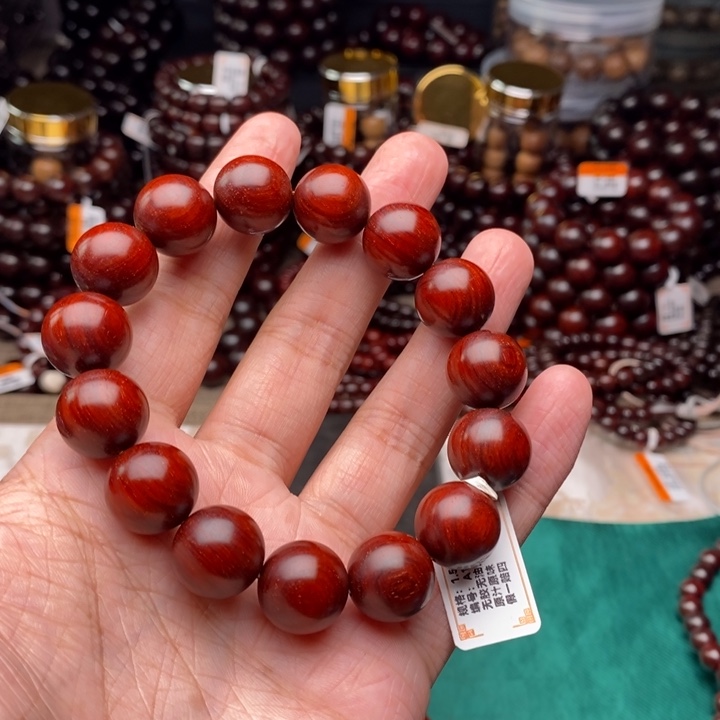 手串/手链檀香紫檀（小叶紫檀）1.5原汁原味顶泥生长纹特价款