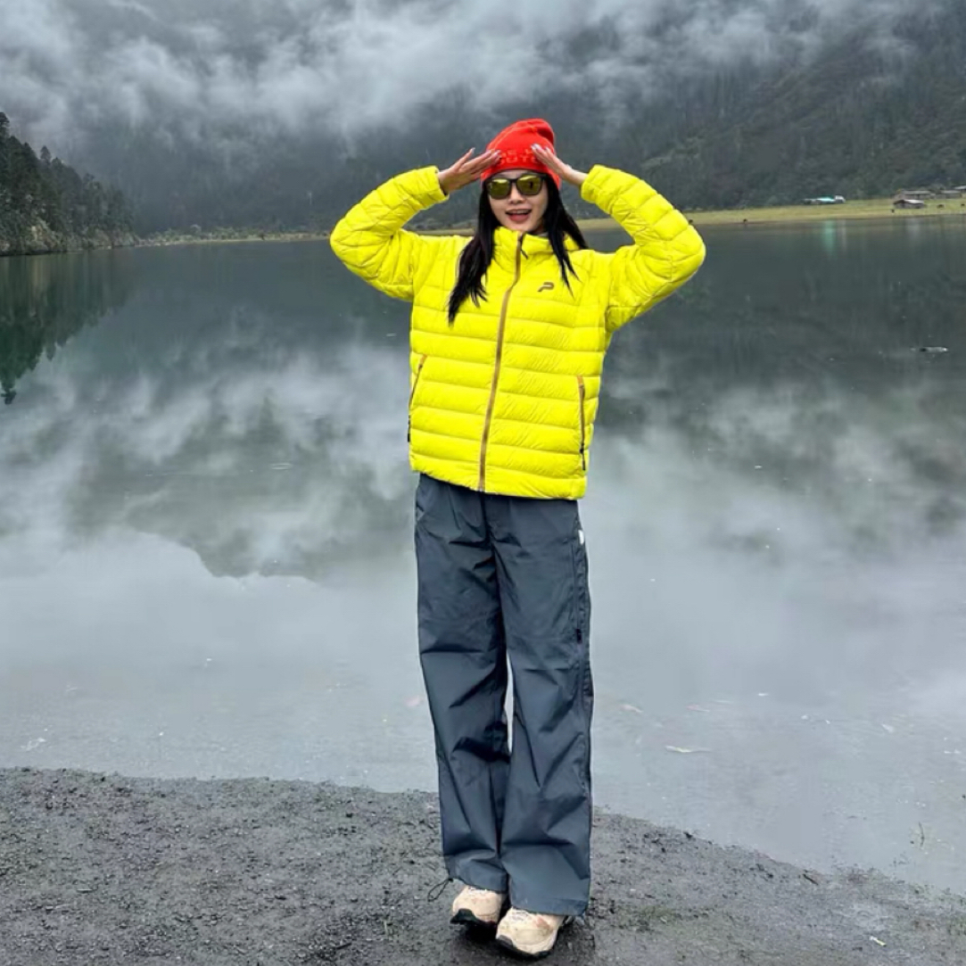 多吃点推荐！户外轻薄排骨连帽羽羽 男女同款（微瑕