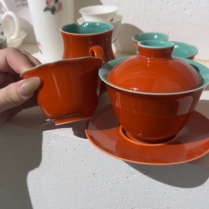 三才加杯。                