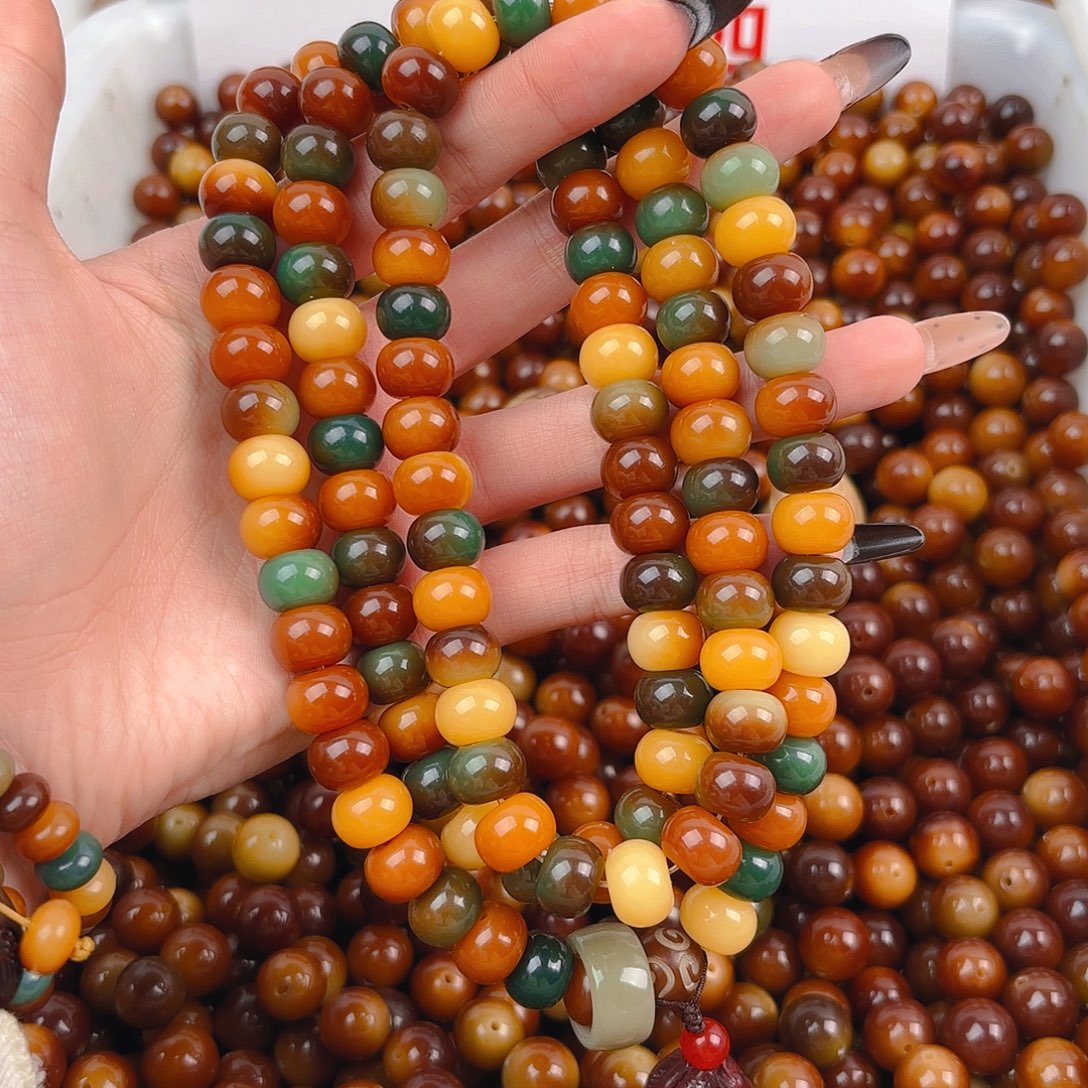 菩提根/象牙果吊坠新佛手敦煌108