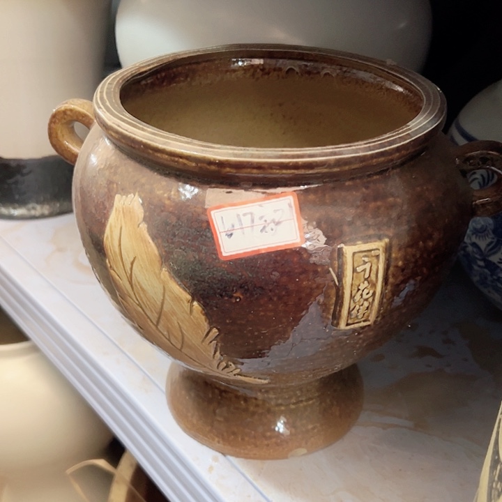 陶瓷景德镇精品花盆栽适合盆栽