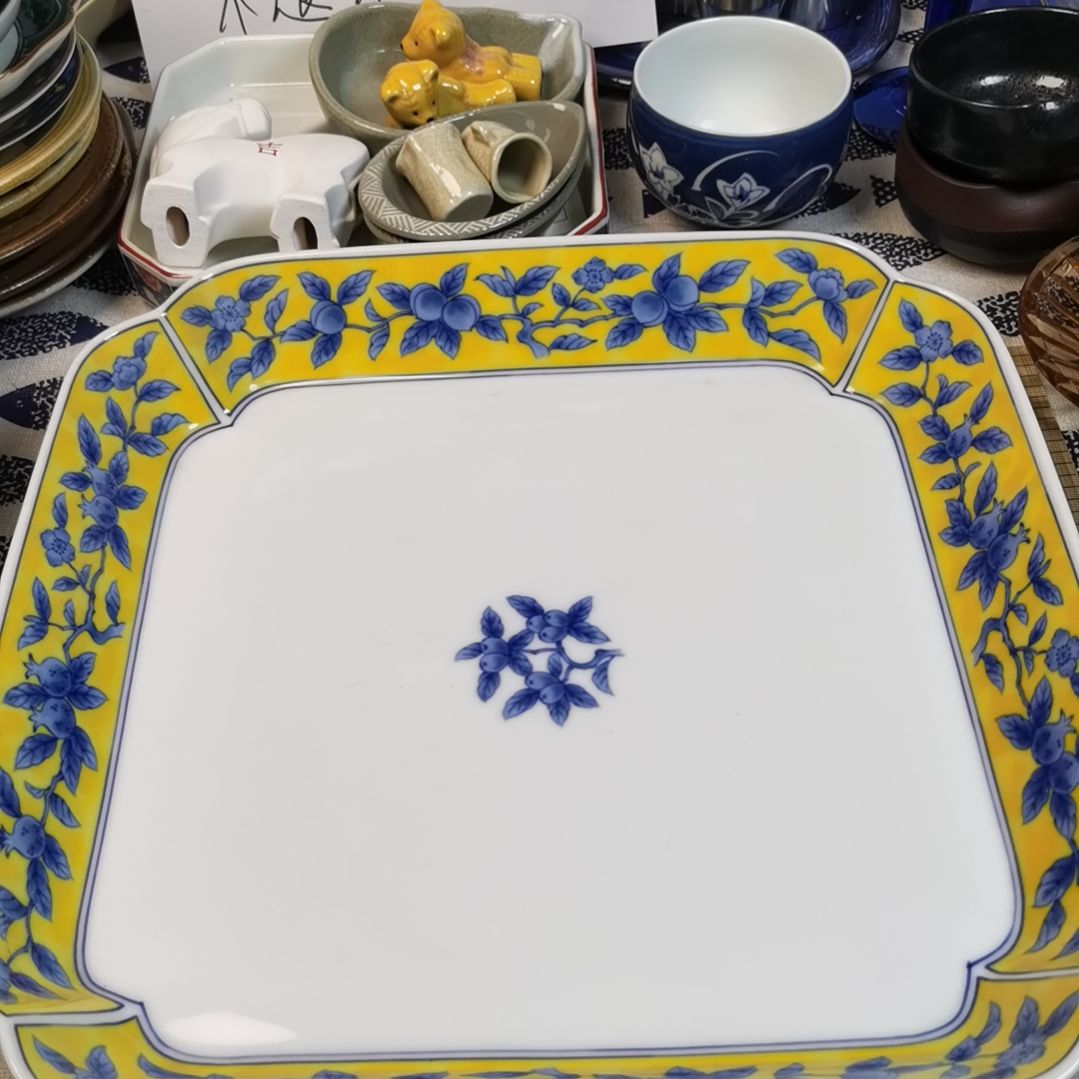 紫砂茶案陶瓷杯子碟子碗静