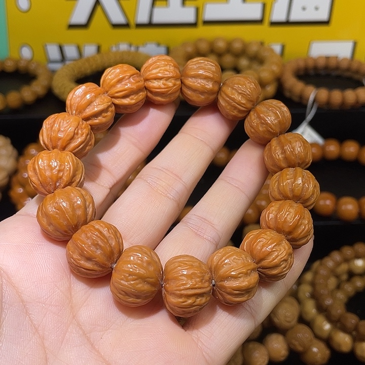 猴头核桃手串猴头