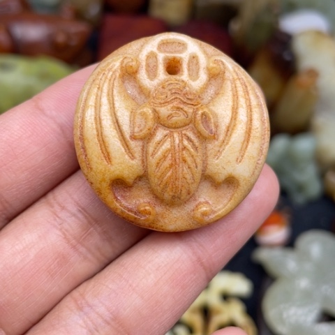 和田玉未镶嵌颈饰25