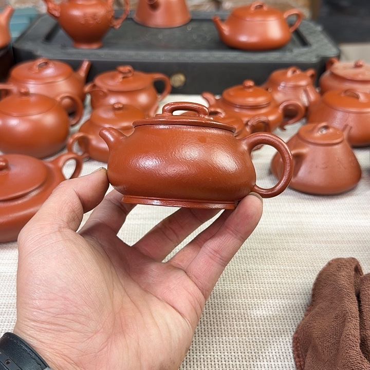 壶紫砂全手工制作儒相