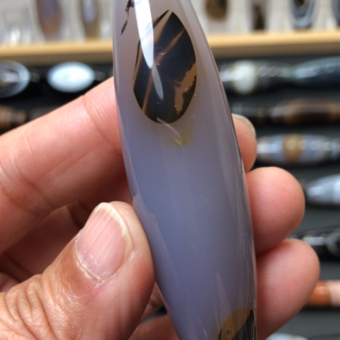 玛瑙/玉髓未镶嵌吊坠(不含链)