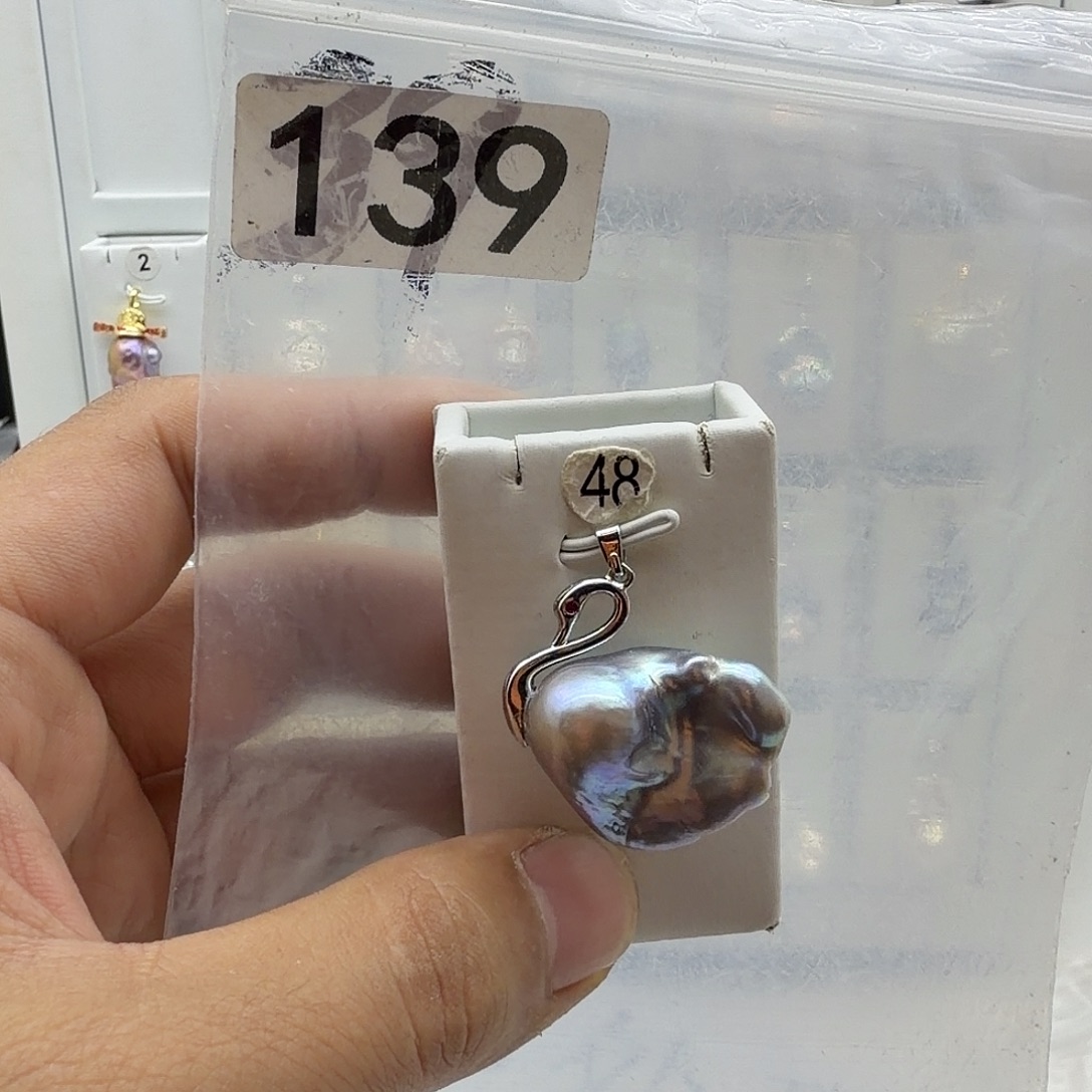 淡水珍珠合金颈饰