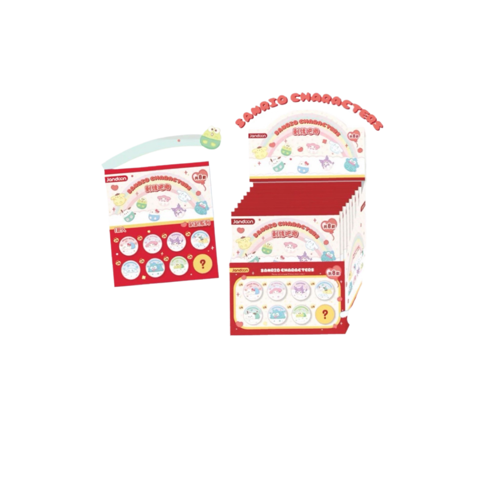 【简动文创】 三丽鸥 趴趴系列 【刺绣吧唧】 正权授权卡牌盲盒（代拆）