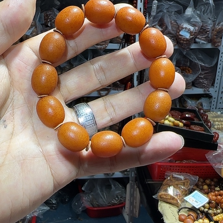 14橘皮枣珠手串多样性发其一