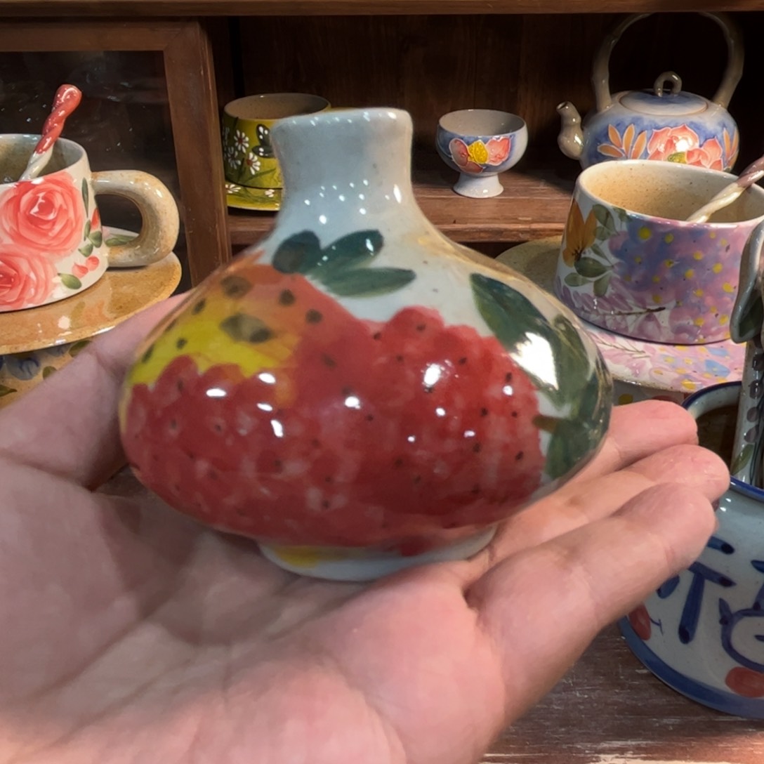 瓷片红红火火过大年