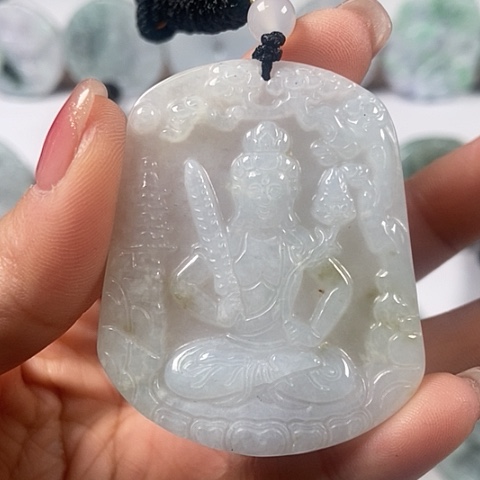 翡翠颈饰未镶嵌虚空福利