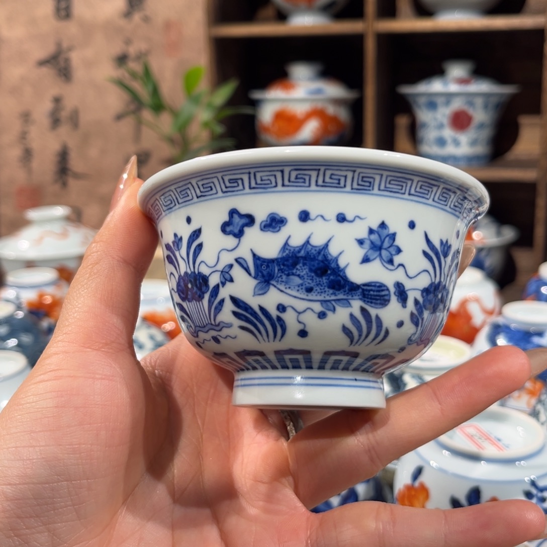 景德镇陶瓷主人杯