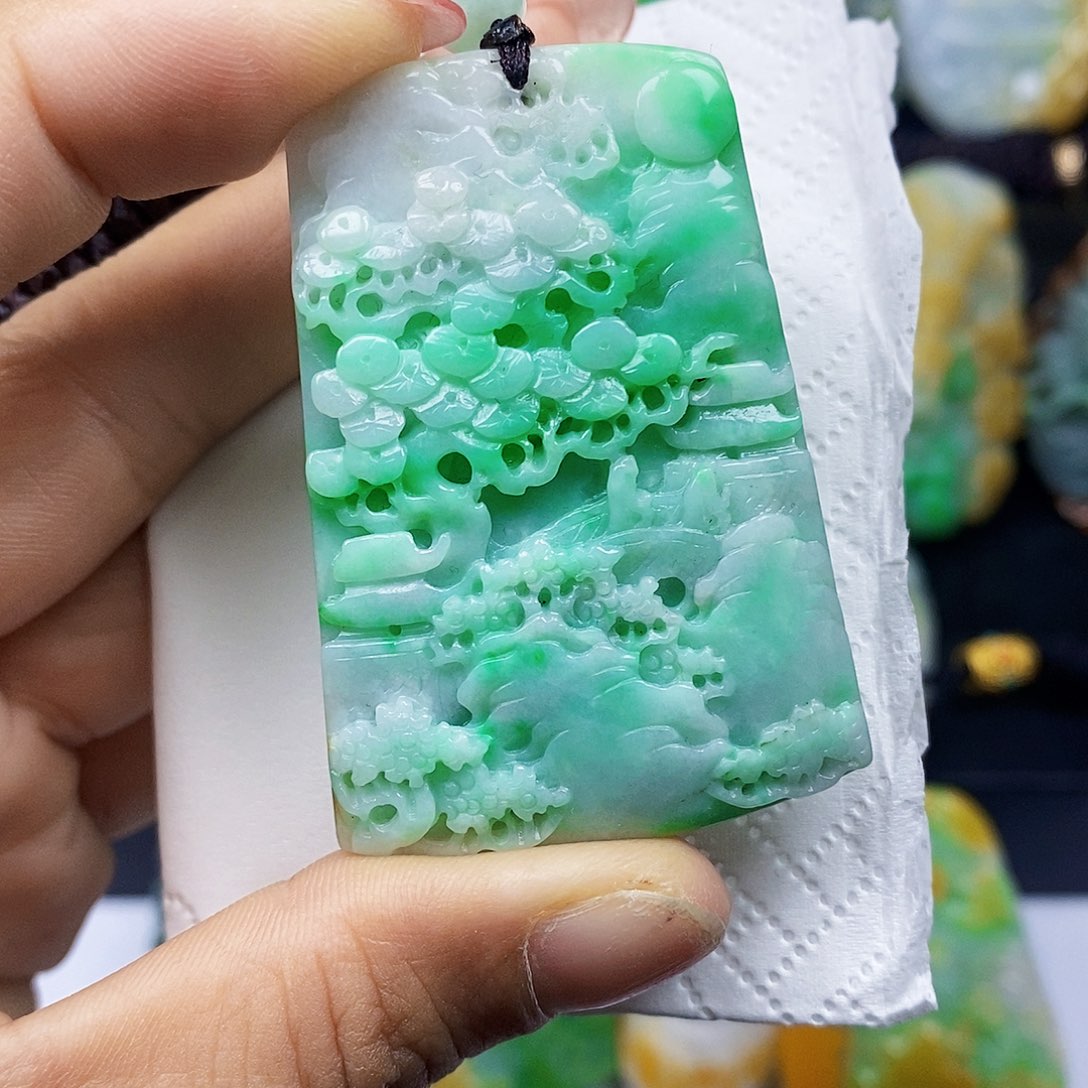 未镶嵌定制翡翠翡翠A货一物一证
