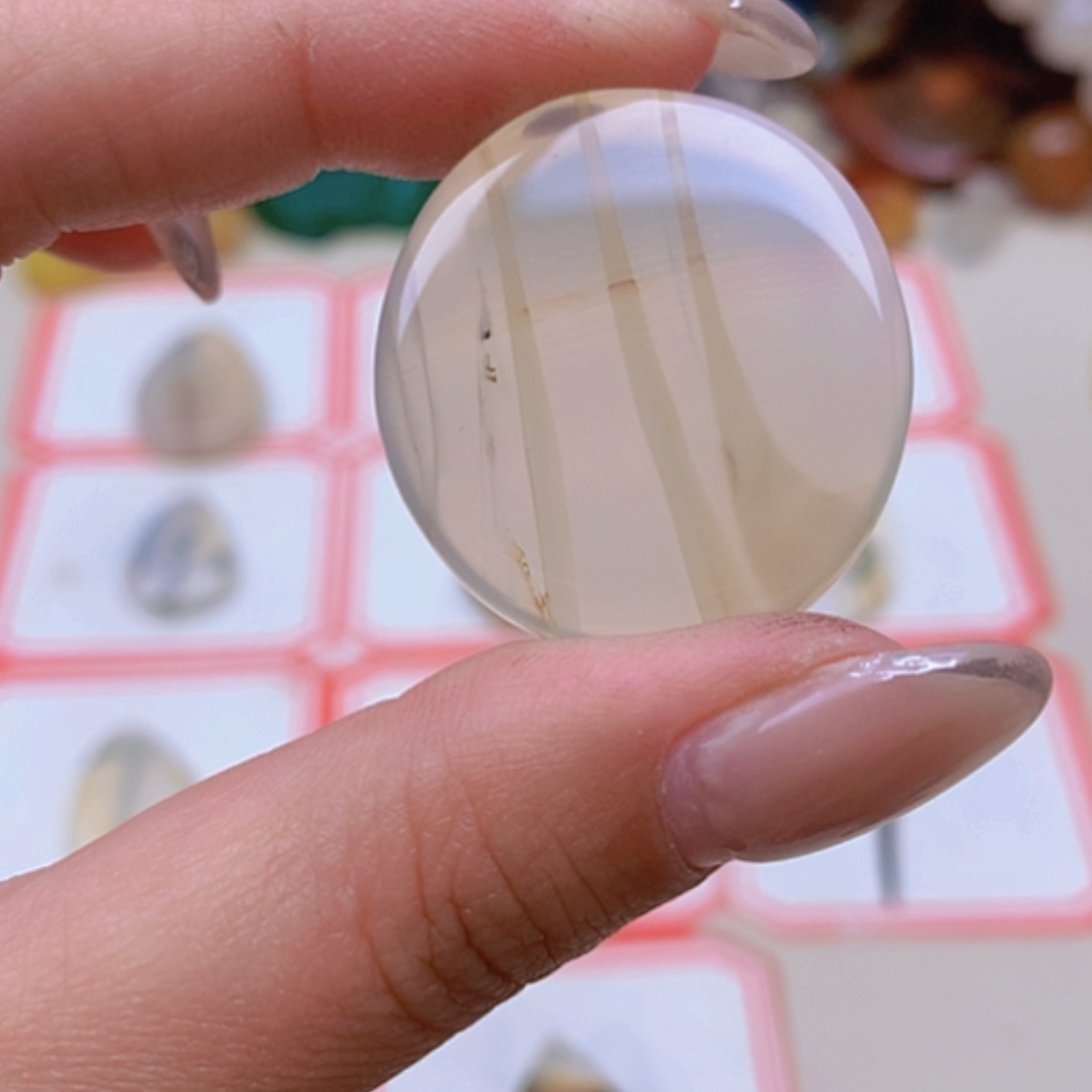 【闪购商品】未镶嵌玛瑙/玉髓珠宝半成品小*儿