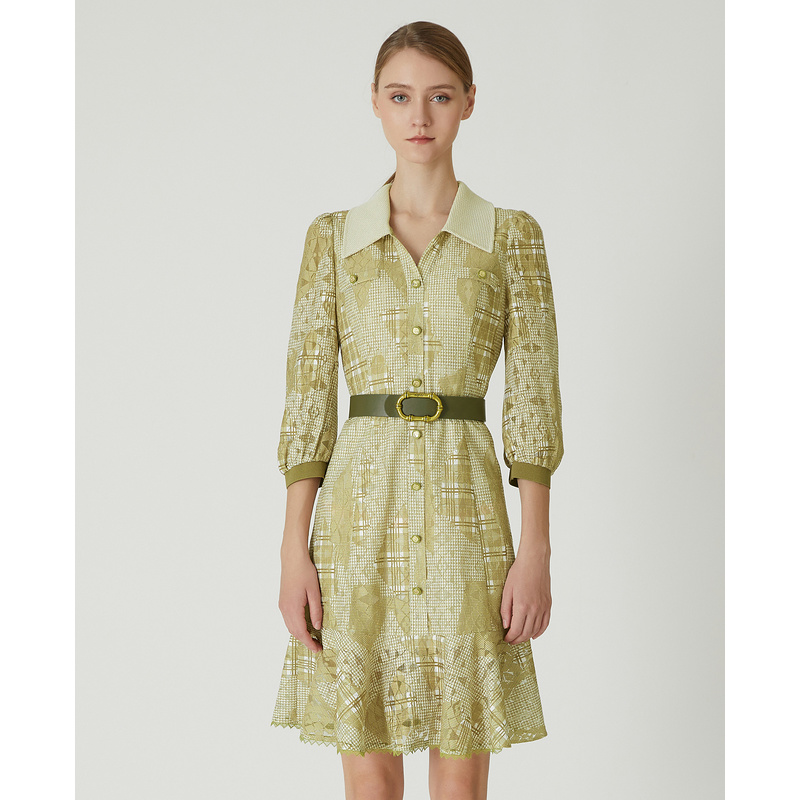 【九月】莱芙艾迪儿中长袖连衣裙1E1L94013