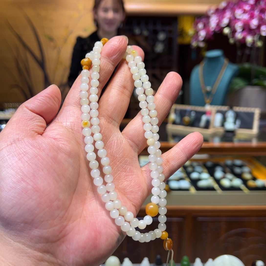 和田玉手链未镶嵌