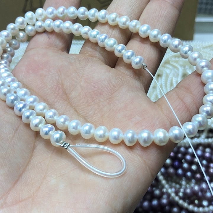 大理石锌合金天然小米链