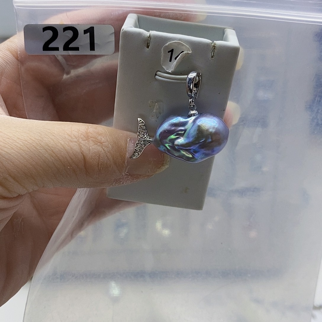 颈饰合金淡水珍珠