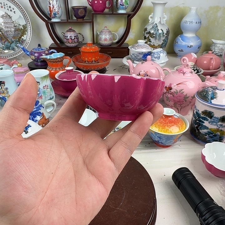 摆件陶景德镇陶瓷老厂瓷130