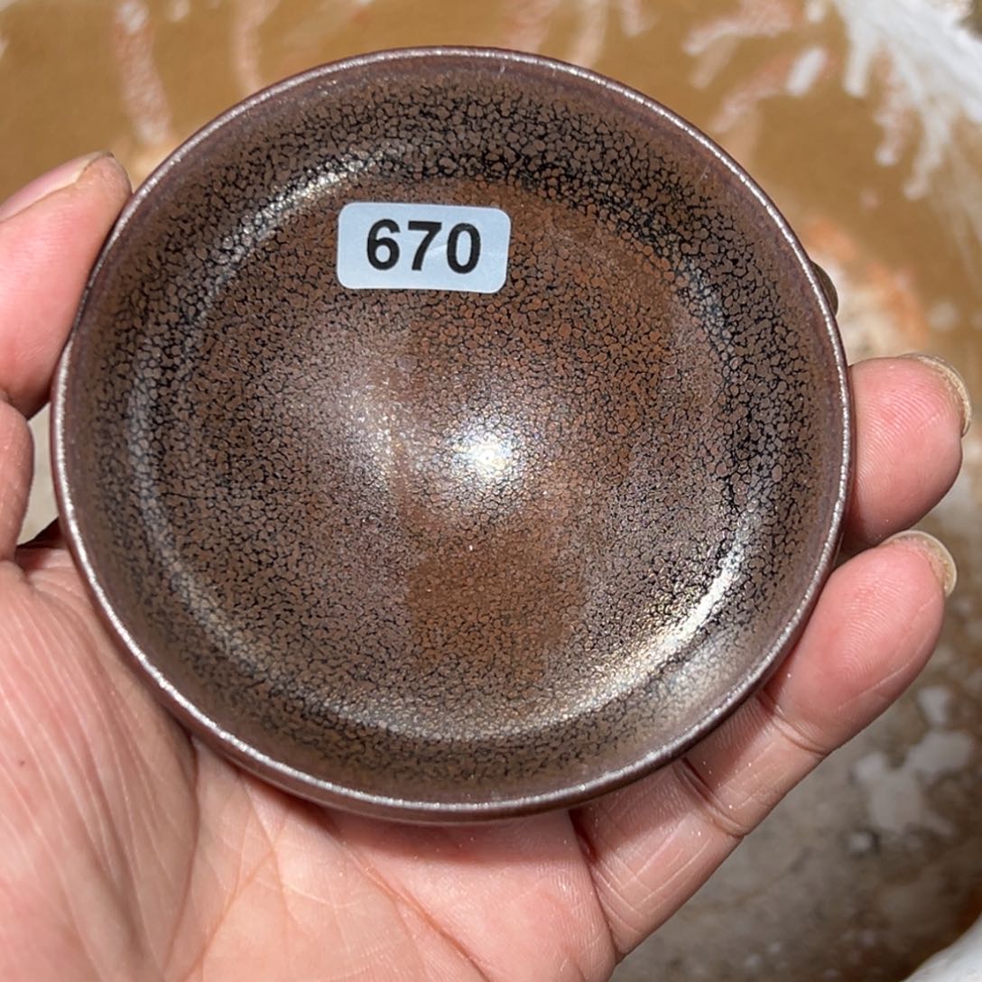 茶盏龙窑柴烧自然还原670