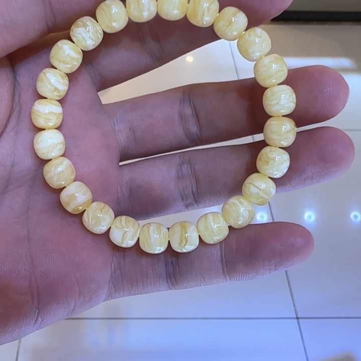 手链琥珀未镶嵌蜜蜡
