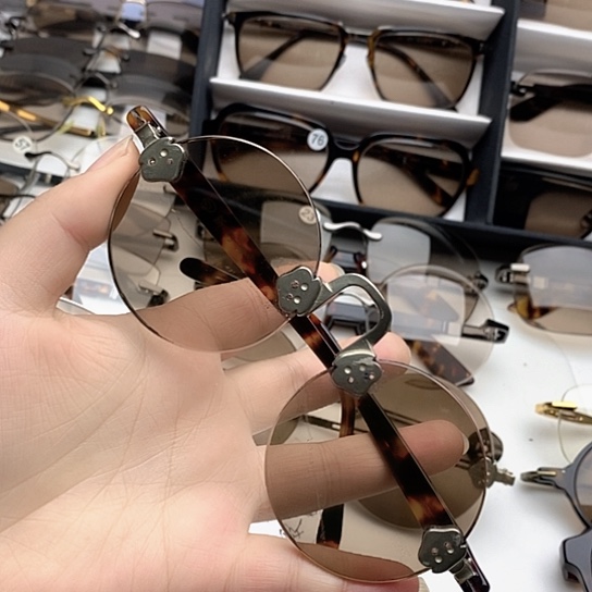 天然水晶石头眼镜