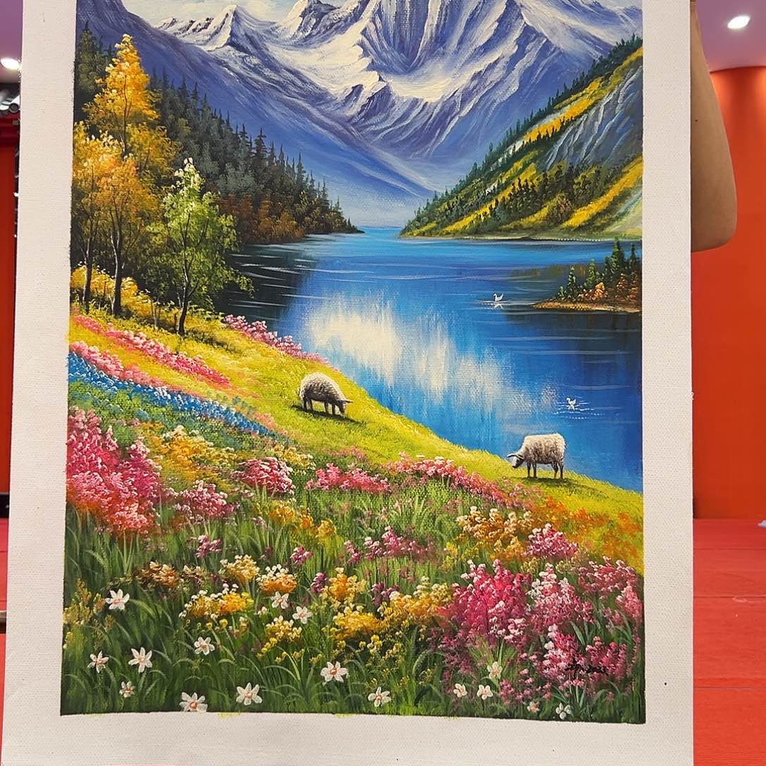 国画二郎展览原作