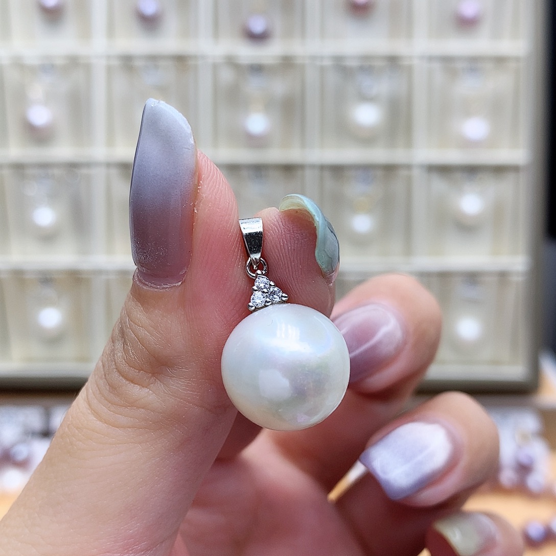 吊坠(赠链)合金淡水珍珠