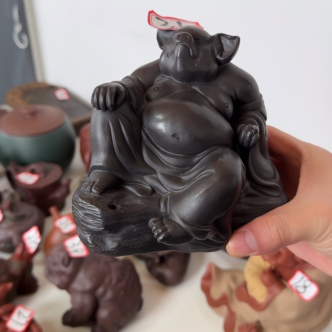 等***来茶壶紫砂微瑕处理