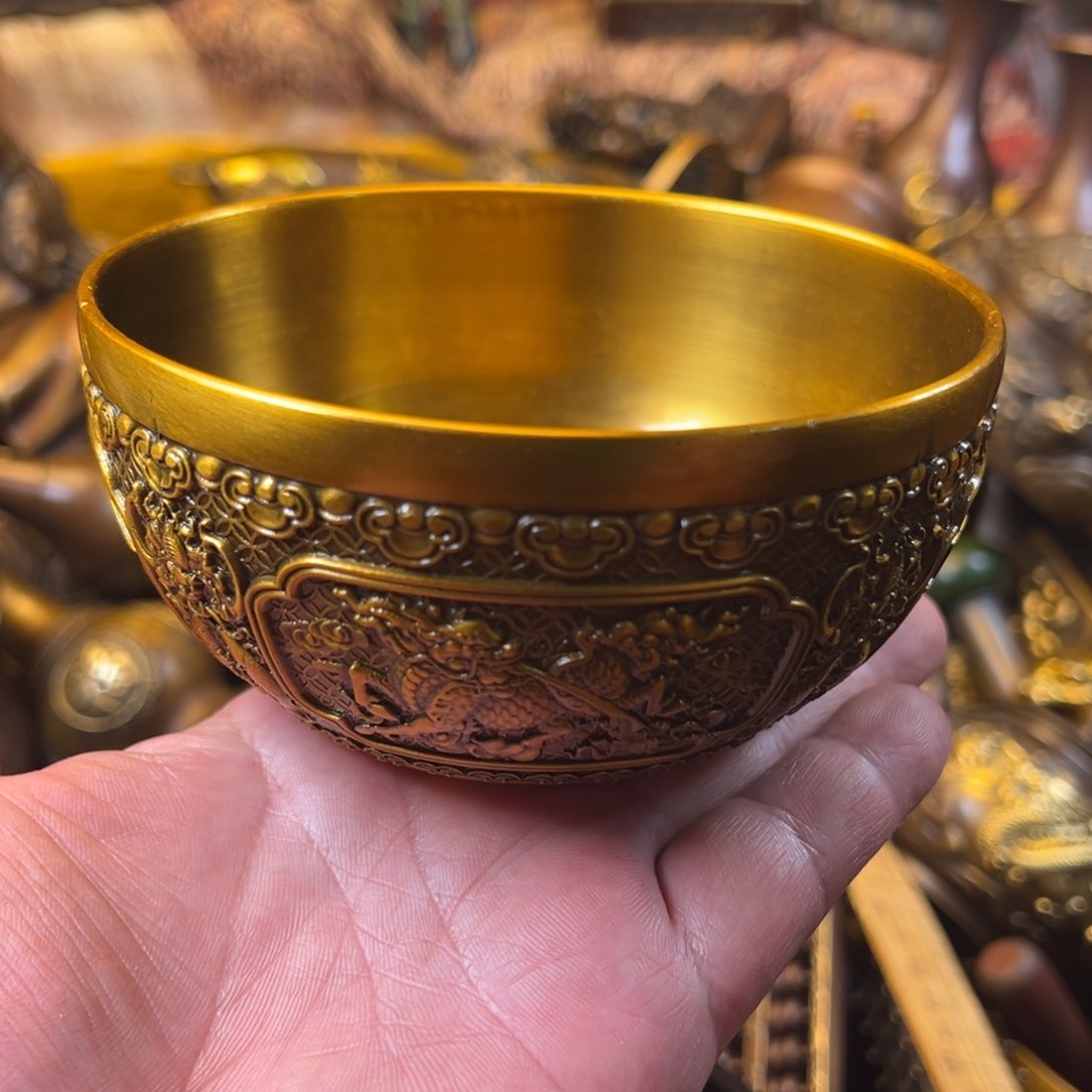 茶壶香炉铜器摆件