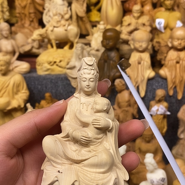 黄杨木黄杨木瑕疵观音