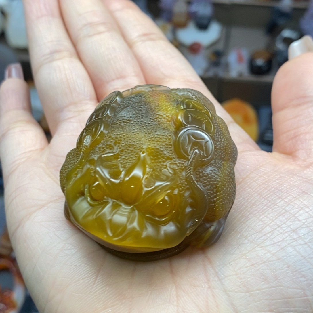 玛瑙/玉髓吊坠(不含链)未镶嵌