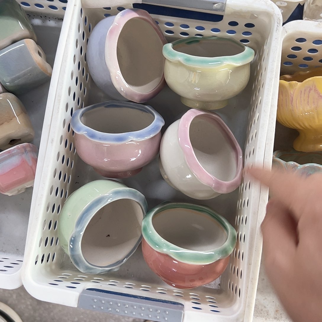 陶瓷多肉小花盆@@2430