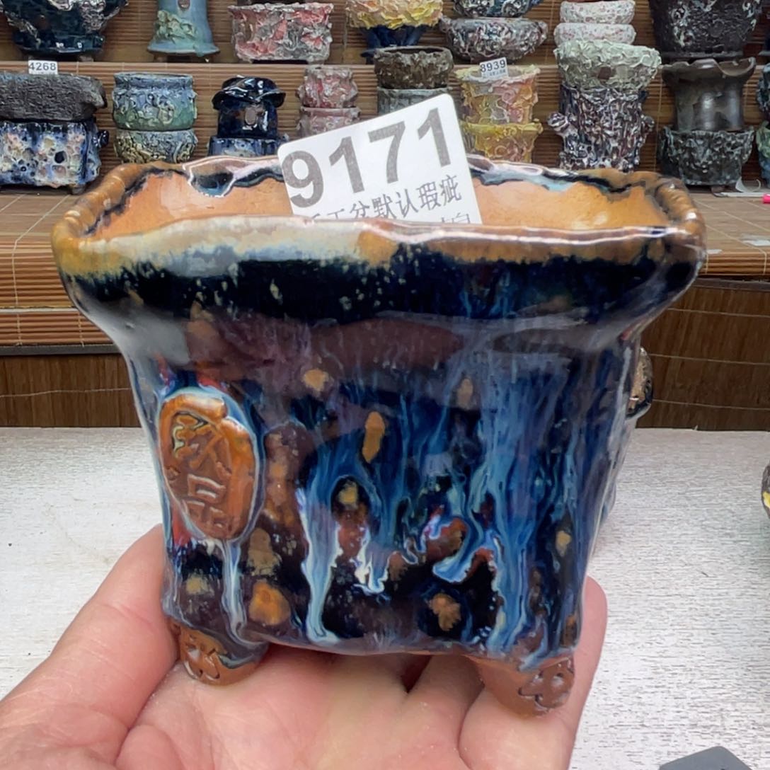 景德镇陶瓷艺术罐，全手工制作