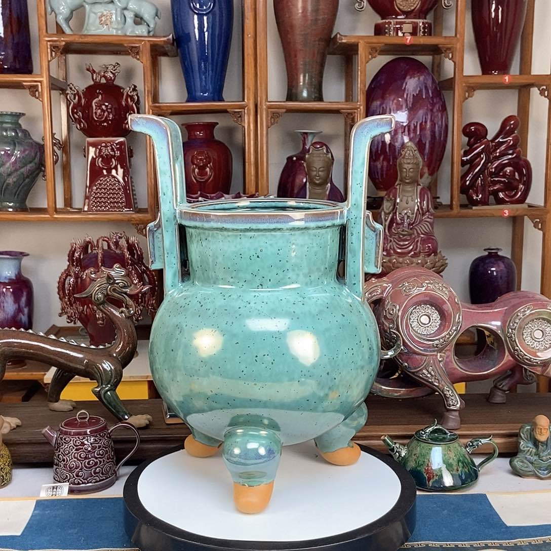 摆件五大名窑钧窑011