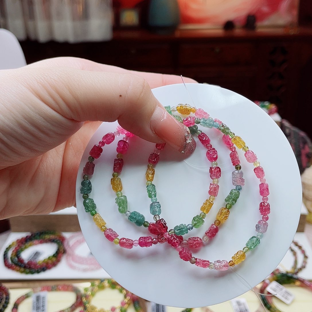 手串未镶嵌碧玺多样性发其一