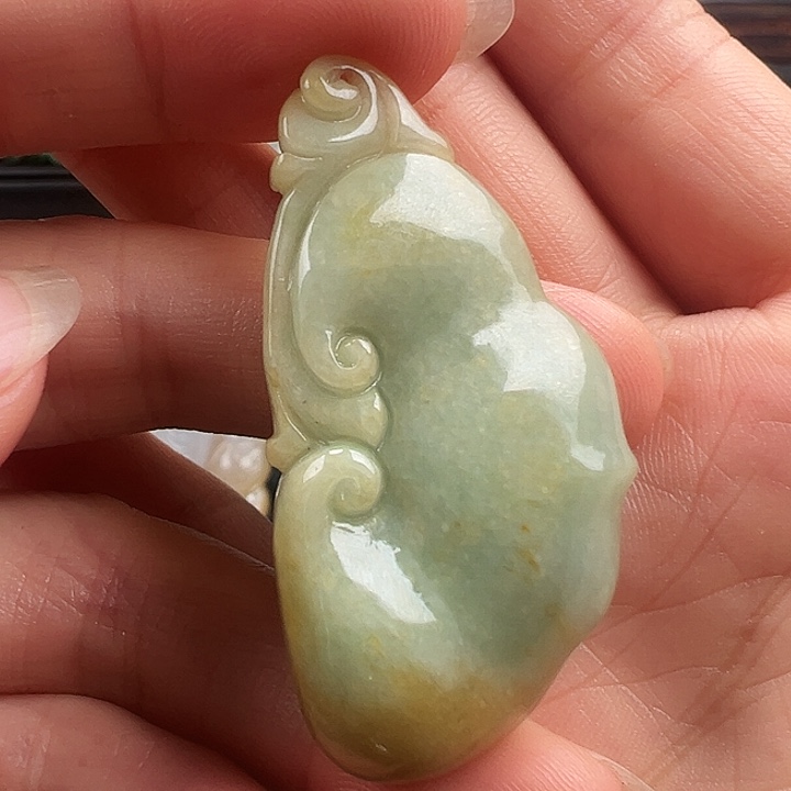 翡翠未镶嵌颈饰天然A货翡翠