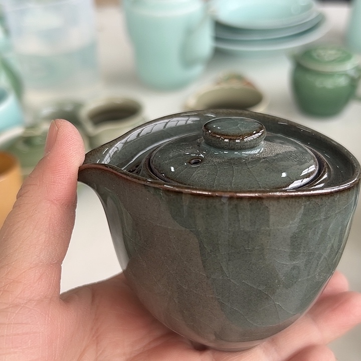 小米茶器龙泉青瓷