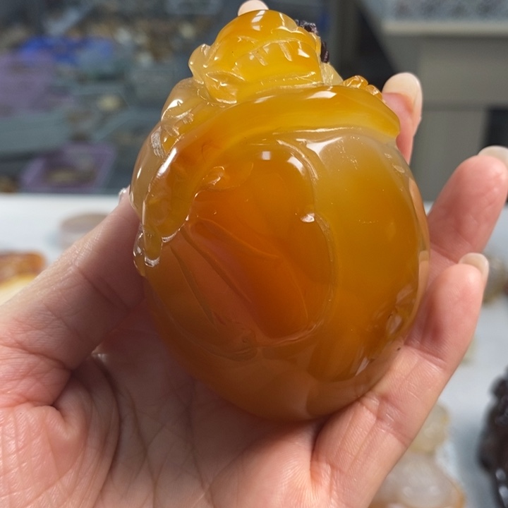 玛瑙/玉髓吊坠(不含链)未镶嵌