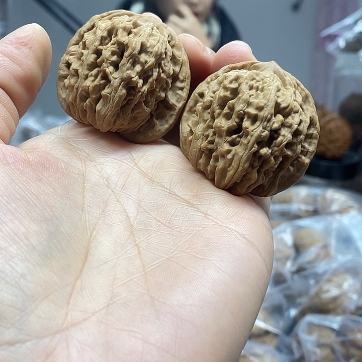 把件文玩核桃41老树四座楼