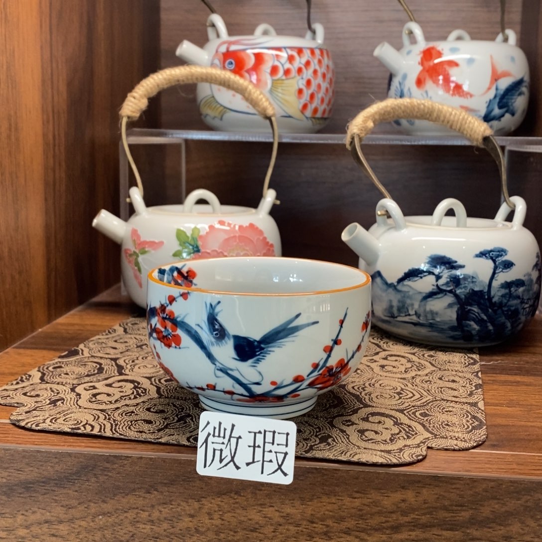 釉下彩手工绘制手工绘制