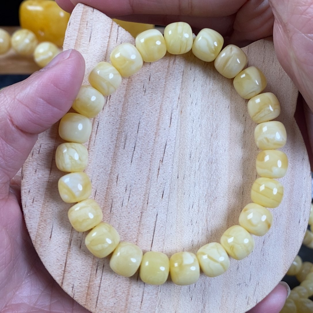 蜜蜡裸石未镶嵌10➕白蜡