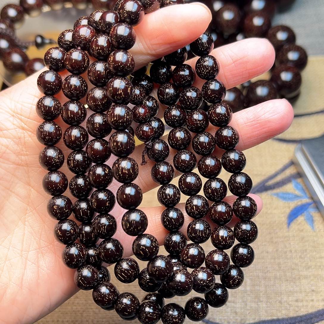 檀香紫檀（小叶紫檀）0.8 108满天星