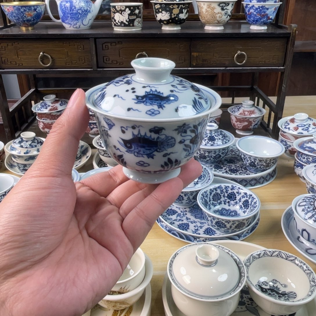 景德镇手工手绘茶具