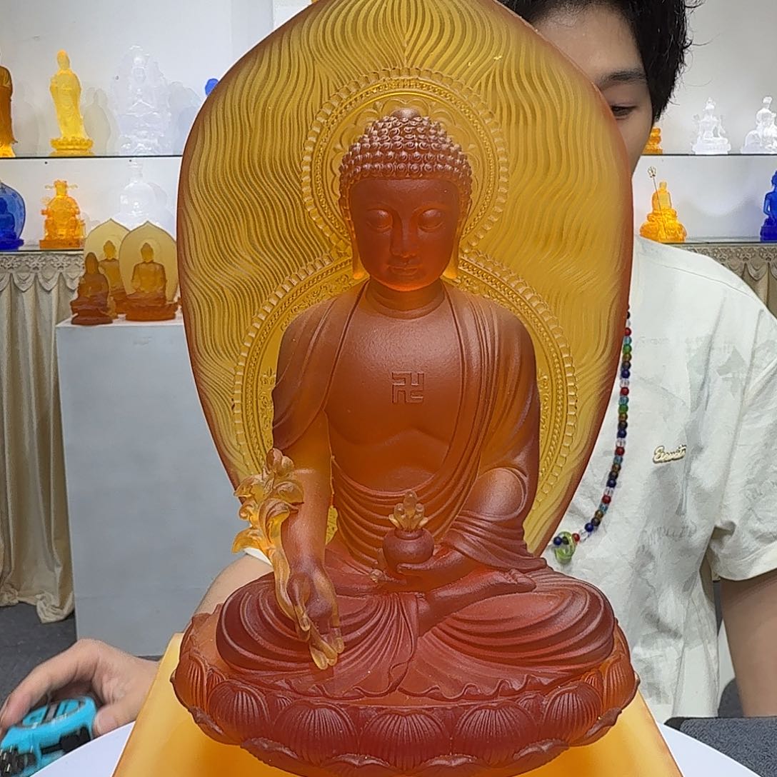 琉璃琉璃药师26公分