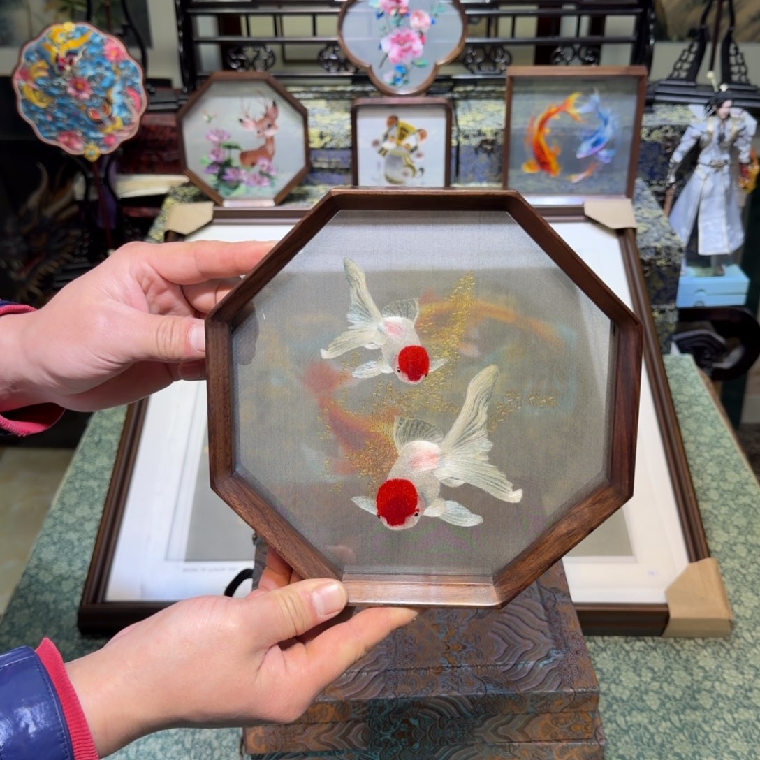 刺绣手工苏绣工艺异色